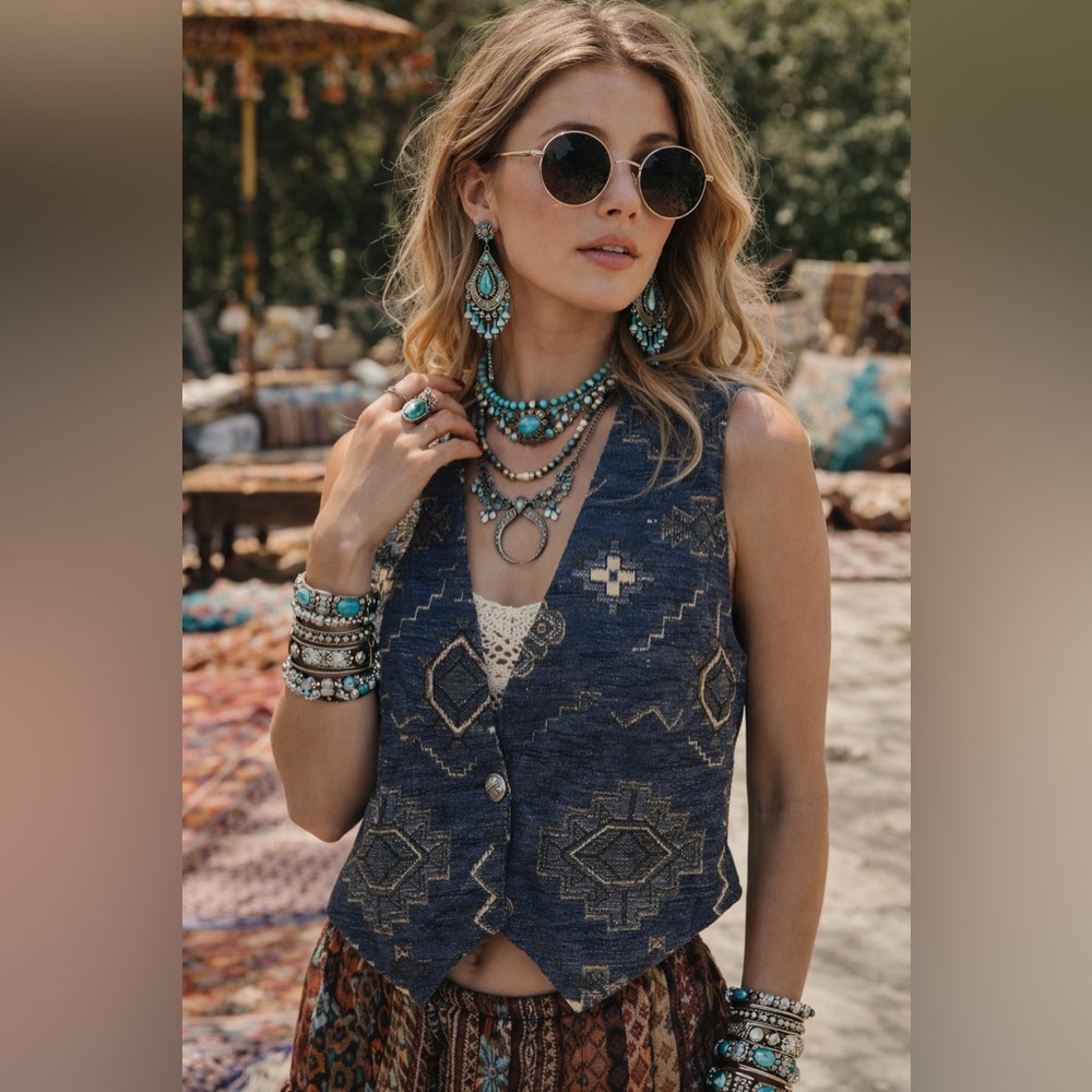 Deborah Murray Small Women’s Tapestry Vest